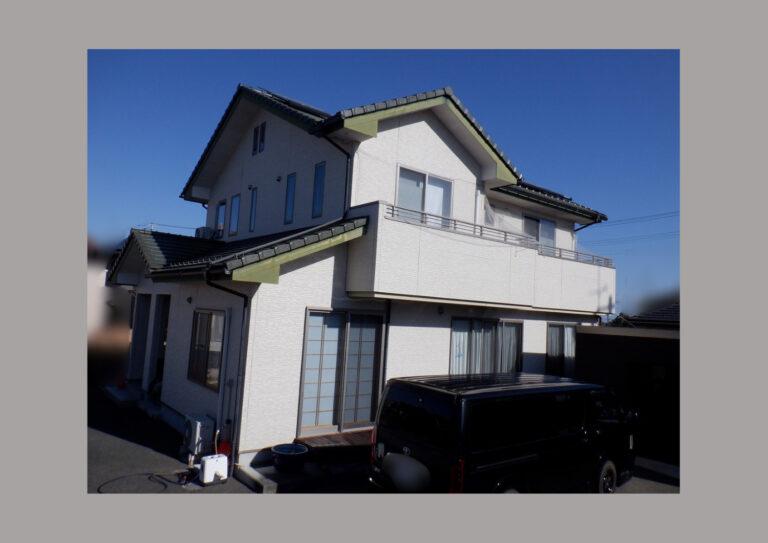 外壁塗装・付帯部塗装工事｜ホワイト系・ブラウン系｜南相馬市｜S様｜施工前